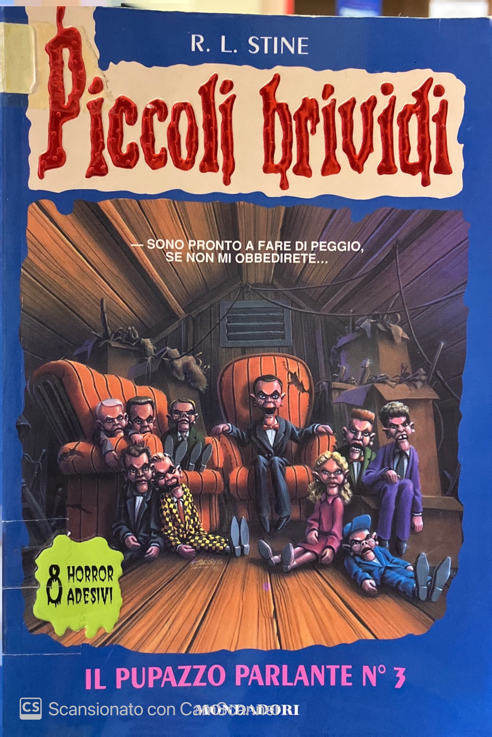 PICCOLI BRIVIDI - IL PUPAZZO PARLANTE N° 3 - 40
